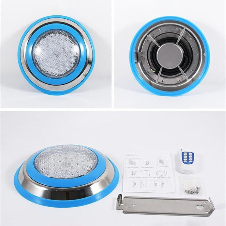 12V 24V LED Pool Lights for Inground Pool Underwater Pool wall lamp Waterproof RGB Color Changing with Remote Controller