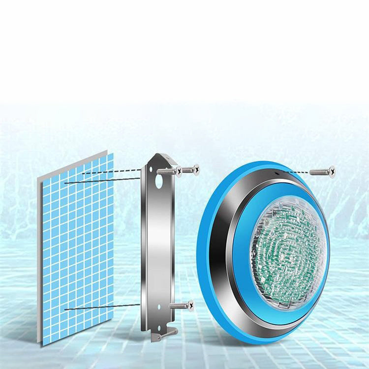 12V 24V LED Pool Lights for Inground Pool Underwater Pool wall lamp Waterproof RGB Color Changing with Remote Controller