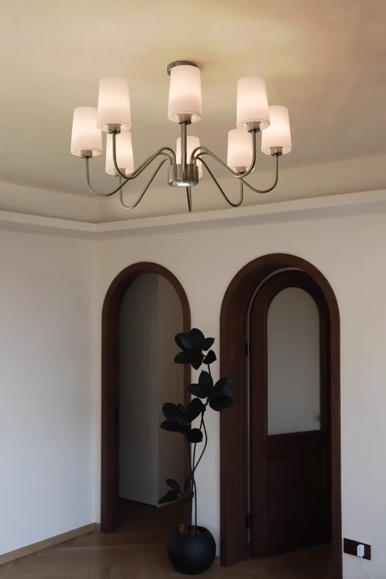 ثريا صدفية أنيقة لغرفة النوم وغرفة المعيشة وغرفة الطعام