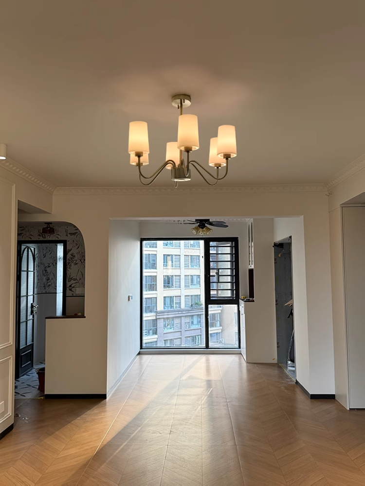 ثريا صدفية أنيقة لغرفة النوم وغرفة المعيشة وغرفة الطعام