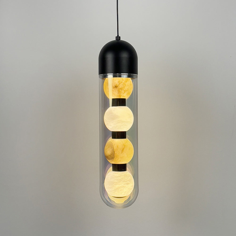 Italian modern marble chandelier bedroom bedside small chandelier