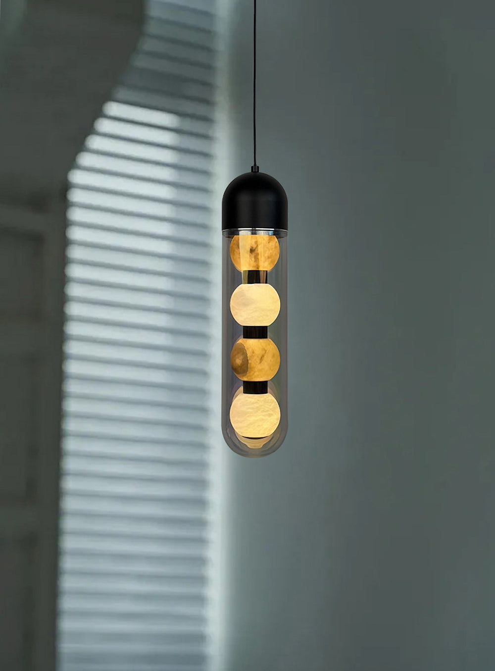 Italian modern marble chandelier bedroom bedside small chandelier