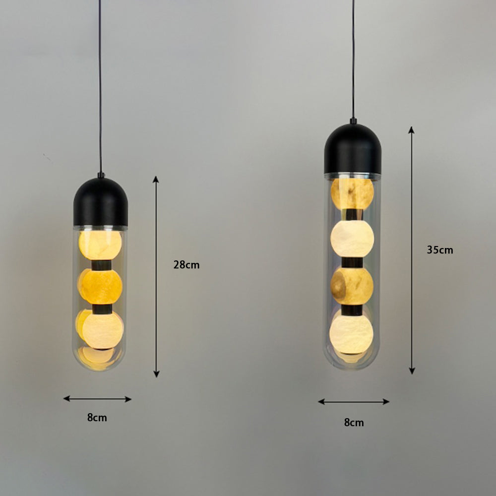 Italian modern marble chandelier bedroom bedside small chandelier