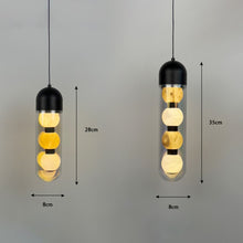 Load image into Gallery viewer, Italian modern marble chandelier bedroom bedside small chandelier
