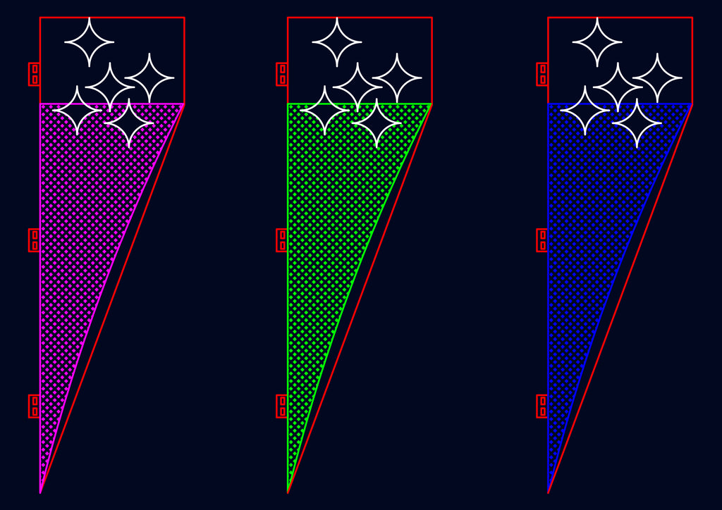 LED street pole decoration lamp LED motif light pole 11