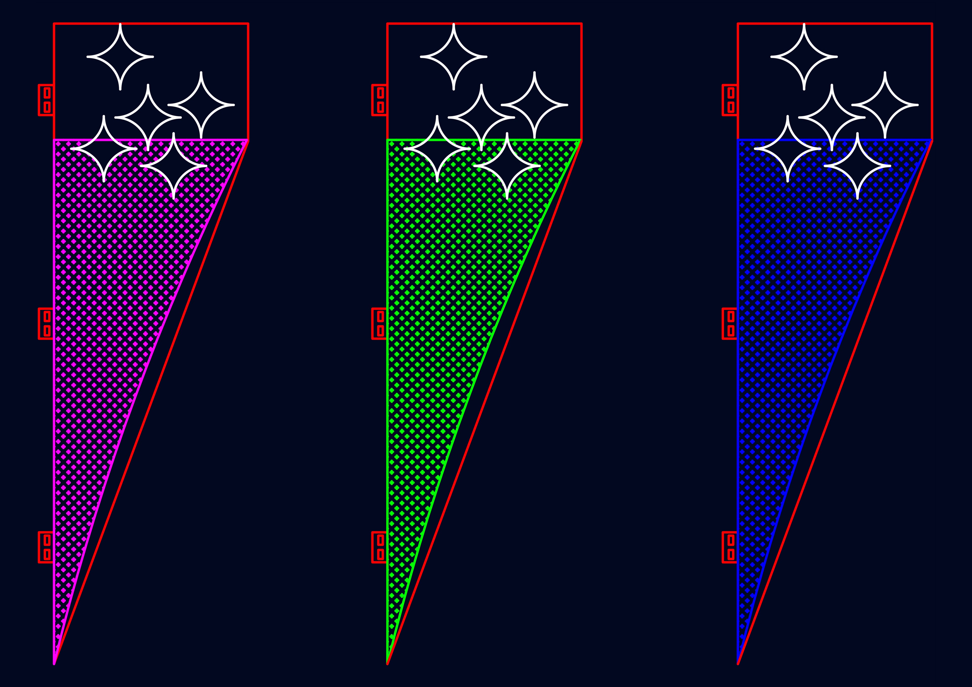 LED street pole decoration lamp LED motif light pole 11