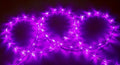 Purple pink 2D snowflake Christmas motif color option