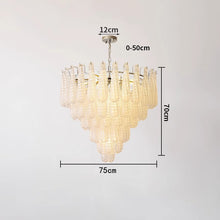 Load image into Gallery viewer, Vintage Nordic Decorative Pink Glass Pendant Luxurious Hanging Light
