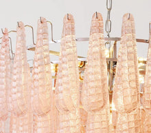 Load image into Gallery viewer, Vintage Nordic Decorative Pink Glass Pendant Luxurious Hanging Light
