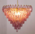 Stained glass French Murano designer living room chandelier dining room bedroom lamp