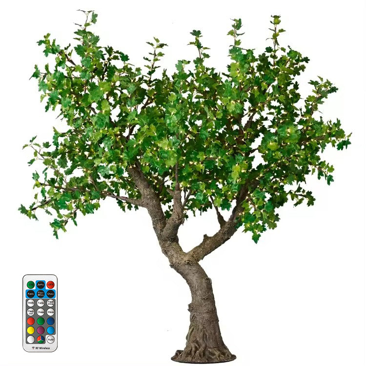 LED super high simulation maple leaf tree light,Height: 2.5m(8.2ft)