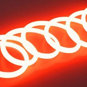 24インチ LED スノーフレークライト ネオンライト