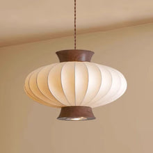 Load image into Gallery viewer, Restaurant chandelier Japanese style lamp fabric material
