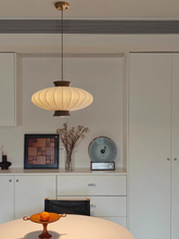Load image into Gallery viewer, Restaurant chandelier Japanese style lamp fabric material
