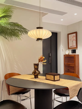 Load image into Gallery viewer, Restaurant chandelier Japanese style lamp fabric material
