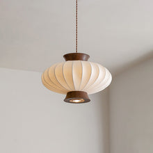 Load image into Gallery viewer, Restaurant chandelier Japanese style lamp fabric material
