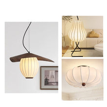 Load image into Gallery viewer, Restaurant chandelier walnut color 2025 new design dining table lamp
