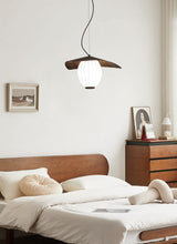 Load image into Gallery viewer, Restaurant chandelier walnut color 2025 new design dining table lamp
