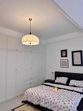 Load image into Gallery viewer, Silk Lampshade LED Indoor Pendant Light
