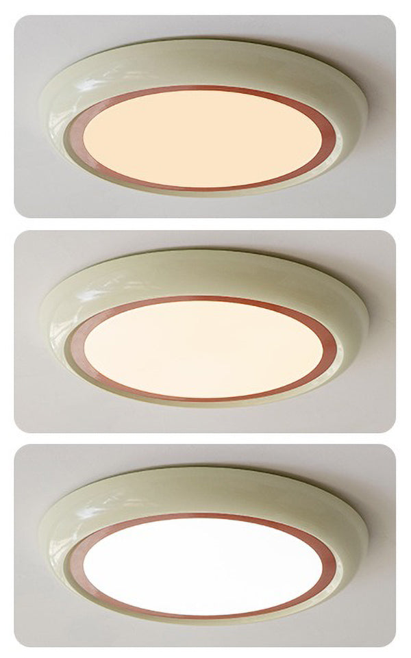 Room Lights Bedroom Ceiling Light Cream Round Lamp