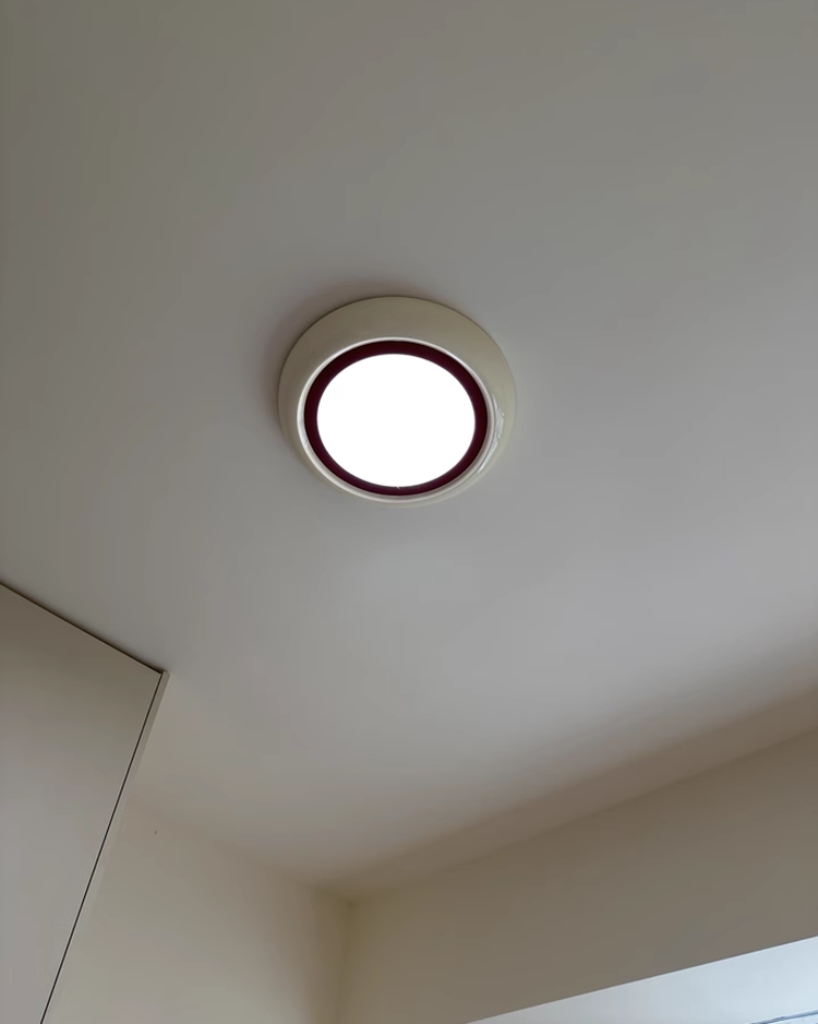 Room Lights Bedroom Ceiling Light Cream Round Lamp