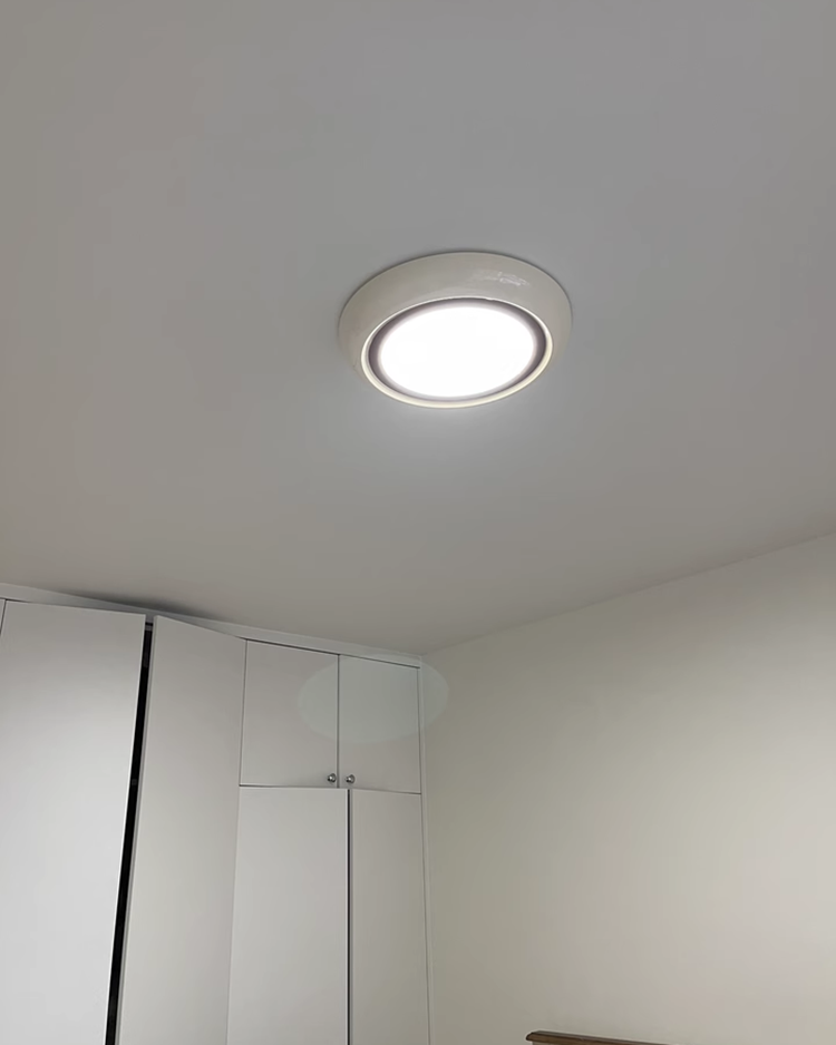 Room Lights Bedroom Ceiling Light Cream Round Lamp