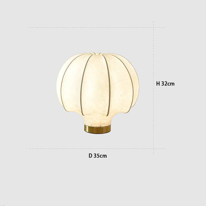Silk table lamp bedroom dining room study room decorative lamp