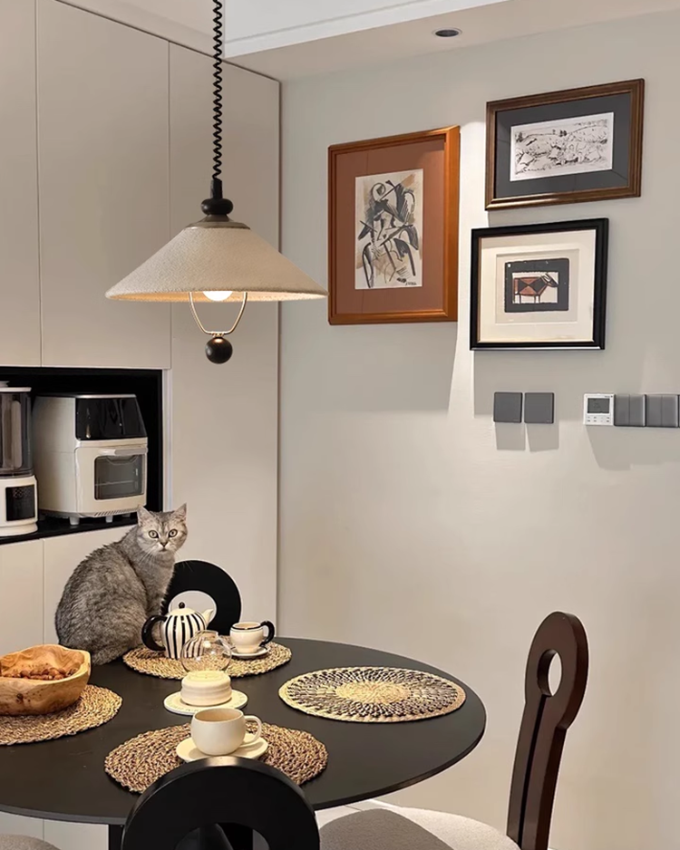 ثريا صدفية أنيقة لغرفة النوم وغرفة المعيشة وغرفة الطعام