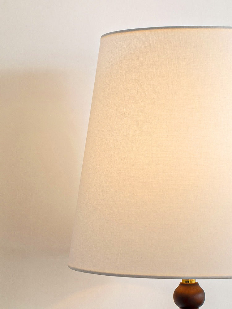 LED Wooden living room floor lamp study lamp