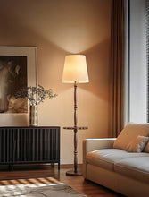 Load image into Gallery viewer, LED Wooden living room floor lamp study lamp
