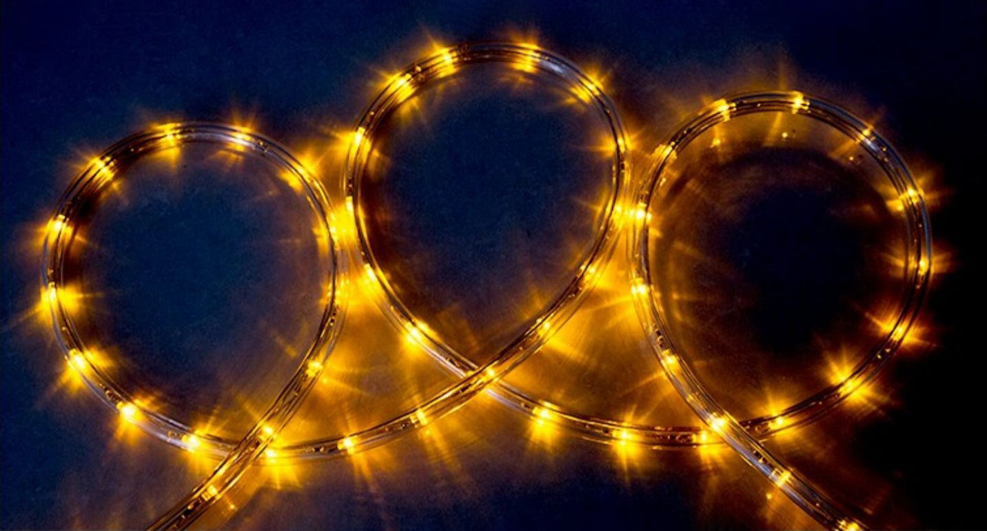 أضواء LED بمقاس 24 بوصة بنقشة ندفة الثلج للديكور الخارجي