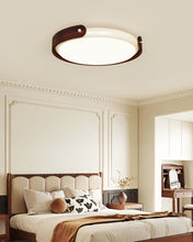 Load image into Gallery viewer, White round acrylic ceiling light
