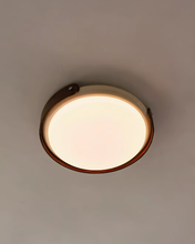 Load image into Gallery viewer, White round acrylic ceiling light
