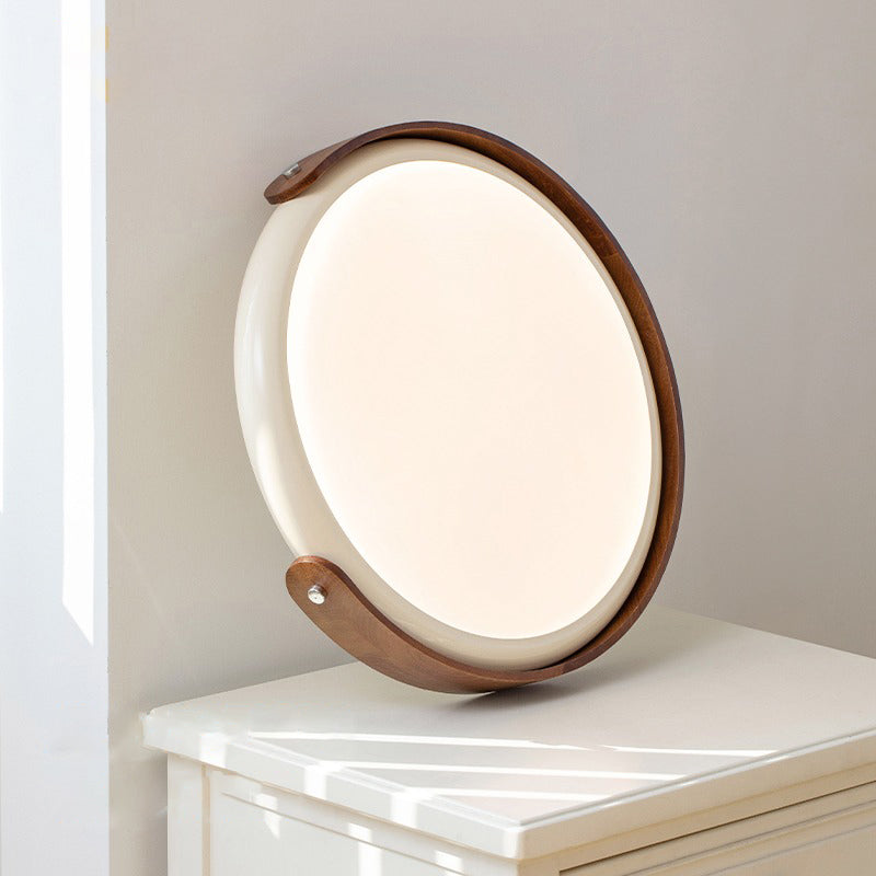 White round acrylic ceiling light