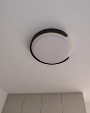 Load image into Gallery viewer, White round acrylic ceiling light
