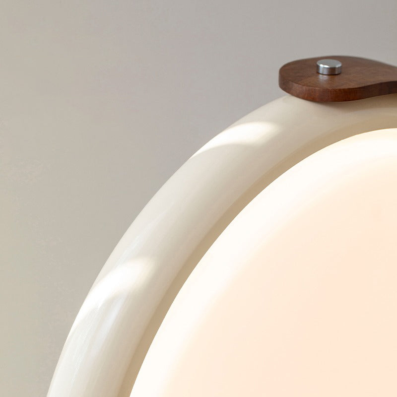 White round acrylic ceiling light