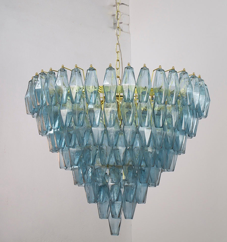 Stained glass French Murano designer living room chandelier dining room bedroom lamp