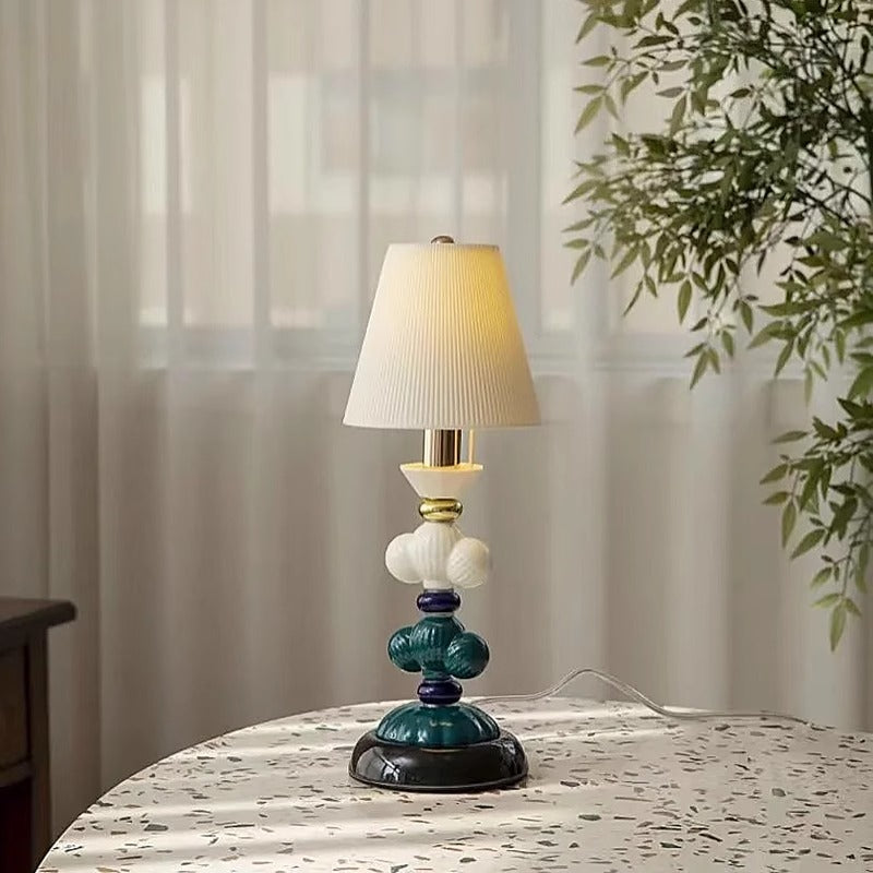 Bedroom bedside table lamp decorative lamp ceramic table lamp
