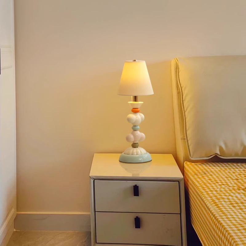 Bedroom bedside table lamp decorative lamp ceramic table lamp