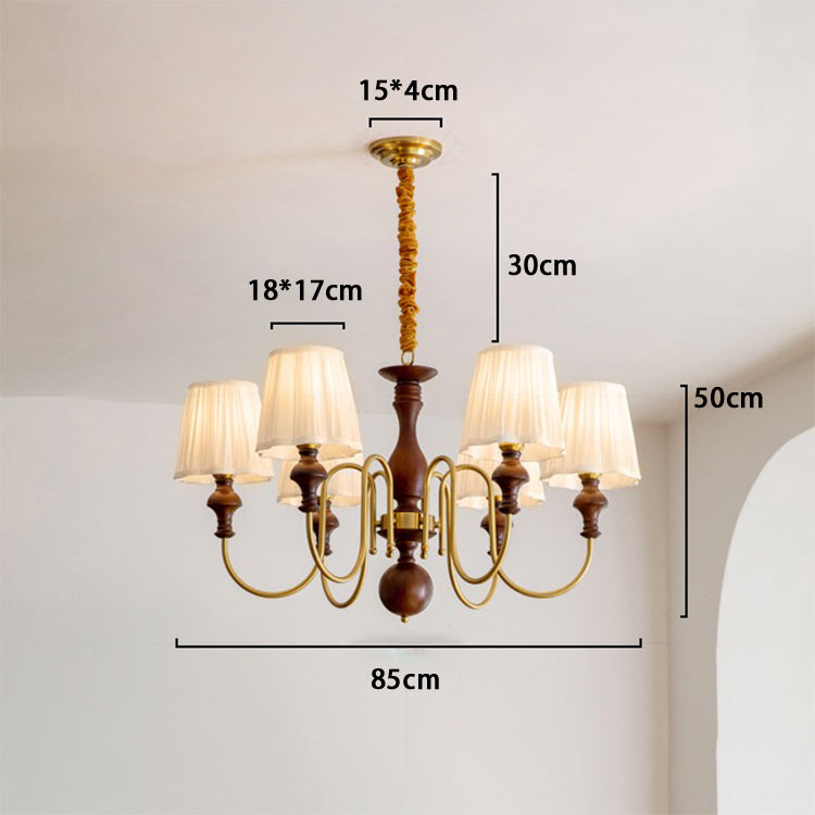 ثريا صدفية أنيقة لغرفة النوم وغرفة المعيشة وغرفة الطعام