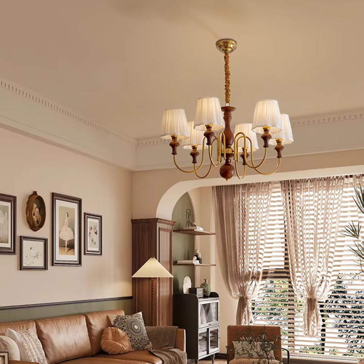 ثريا صدفية أنيقة لغرفة النوم وغرفة المعيشة وغرفة الطعام