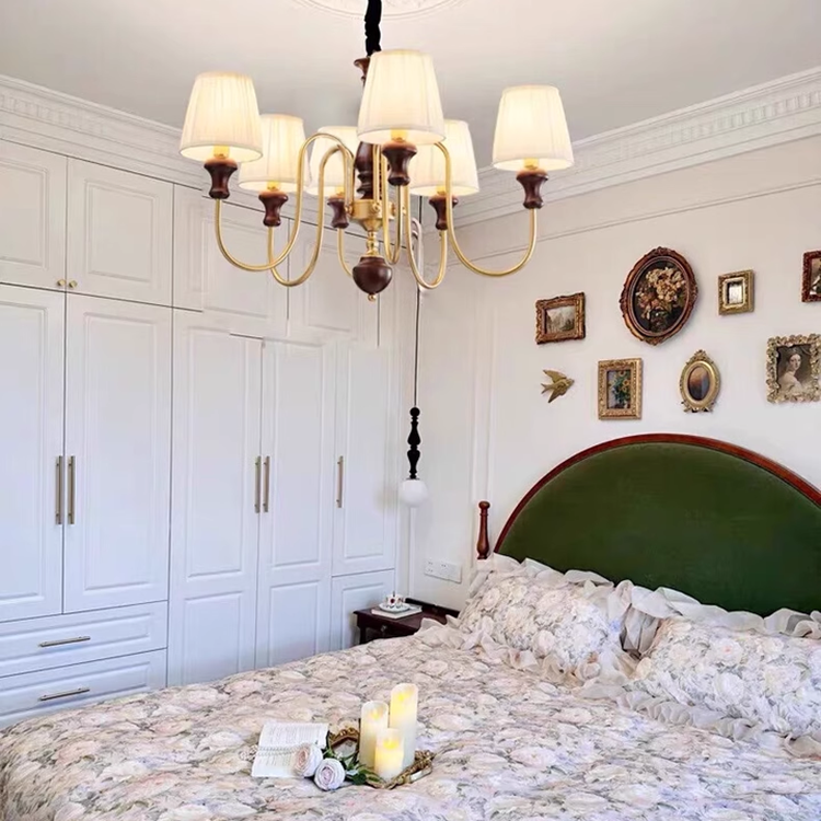 ثريا صدفية أنيقة لغرفة النوم وغرفة المعيشة وغرفة الطعام