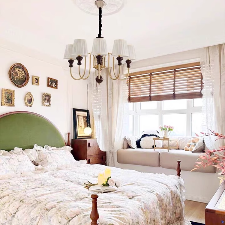 ثريا صدفية أنيقة لغرفة النوم وغرفة المعيشة وغرفة الطعام