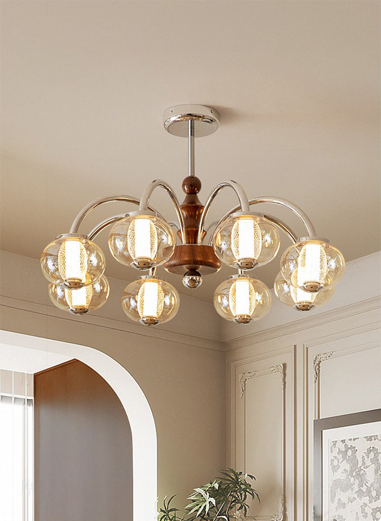 ثريا صدفية أنيقة لغرفة النوم وغرفة المعيشة وغرفة الطعام