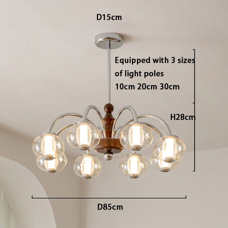 ثريا صدفية أنيقة لغرفة النوم وغرفة المعيشة وغرفة الطعام