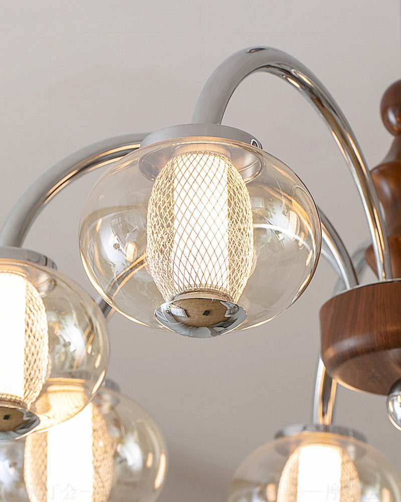 ثريا صدفية أنيقة لغرفة النوم وغرفة المعيشة وغرفة الطعام