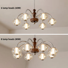 Load image into Gallery viewer, Living room chandelier main hall light American 2025 new retro lamp
