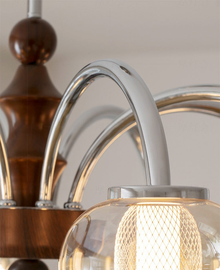 ثريا صدفية أنيقة لغرفة النوم وغرفة المعيشة وغرفة الطعام