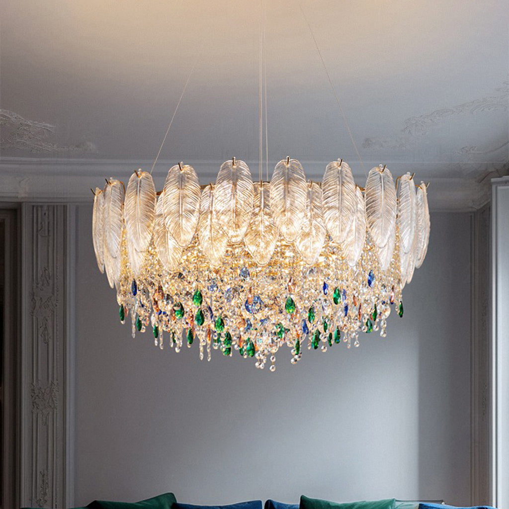 ثريا صدفية أنيقة لغرفة النوم وغرفة المعيشة وغرفة الطعام