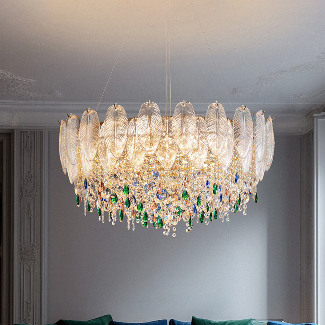 ثريا صدفية أنيقة لغرفة النوم وغرفة المعيشة وغرفة الطعام